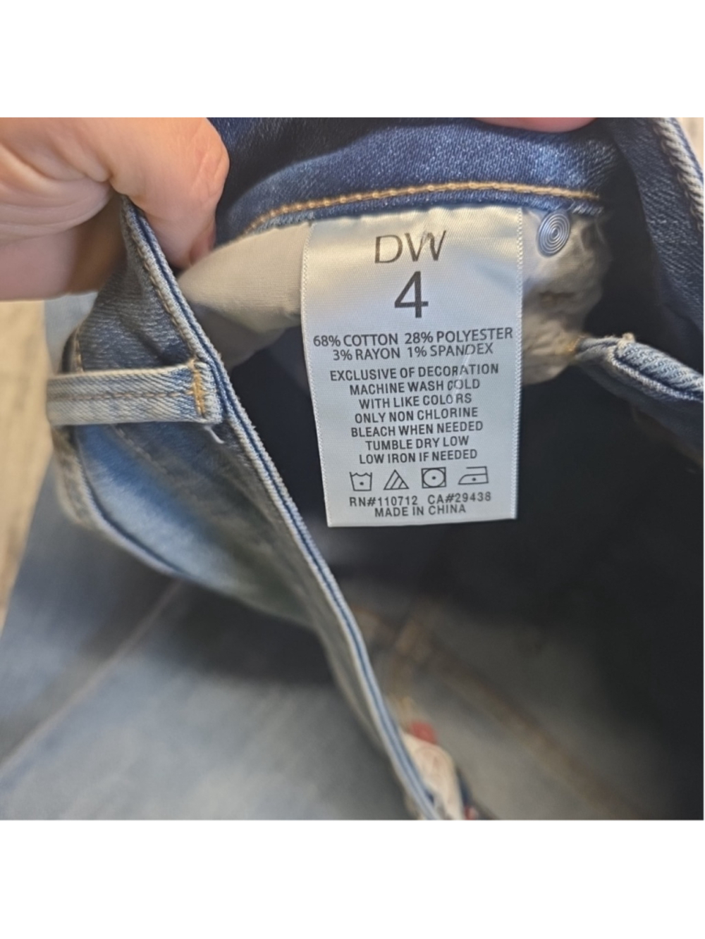 Driftwood Romy Flare Embroidered Jeans Women's Sz 4 & 8 NEW - Picture 9 of 11